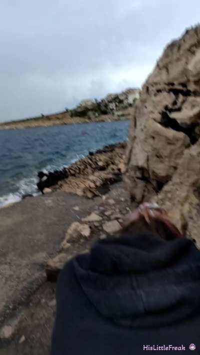 Fucking at the sea was the most romantic sex we had so far 🥰