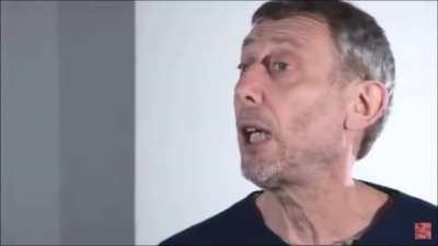 Team Rocket intro but it’s Michael Rosen (source in comments)