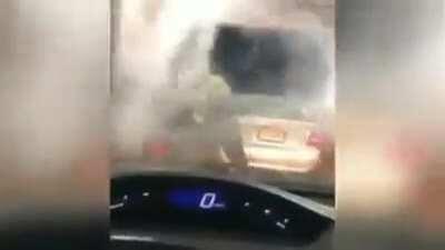 Water breathing technique hose slash