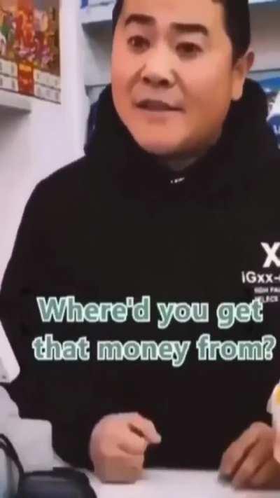 Own up. Which one of yous made this?