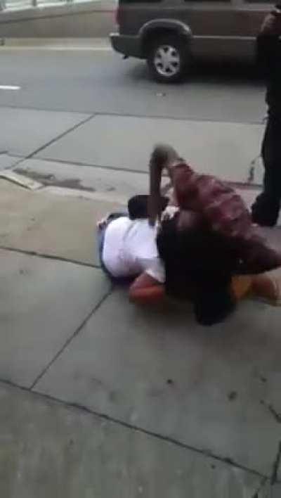 After school fight