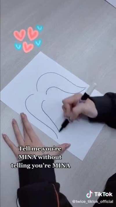 210311 TWICE TikTok Update w/ Mina: 