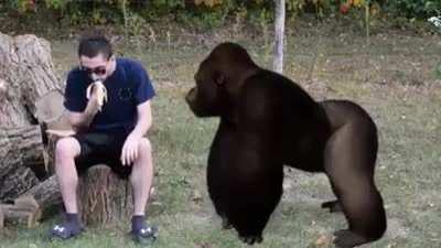 Zach and Chris getting ready for their next upload