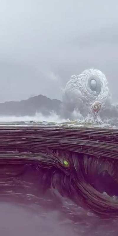 Journey into the Other (Disco Diffusion)