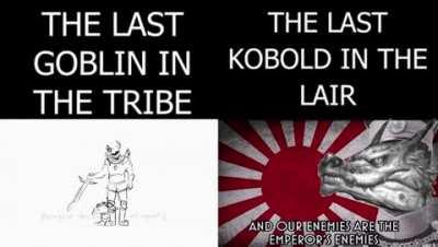 Kobolds are loyal to the end