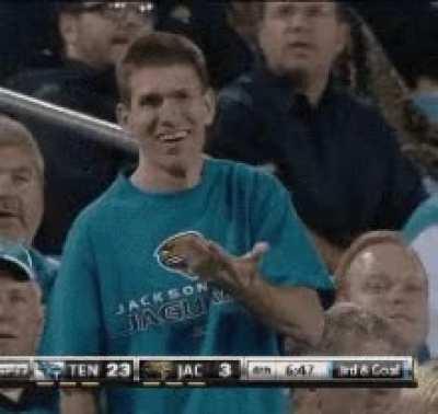 Giants fans when OBJ actually catches a touchdown pass in the playoffs