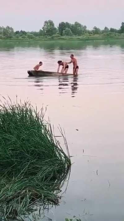 Going under in style