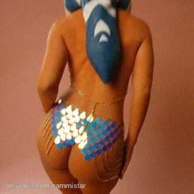 enjoy some ahsoka booty on me 😘 (self/cammi star)