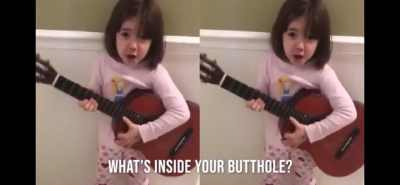 🎵”I wonder what’s inside your butthole?”🎵