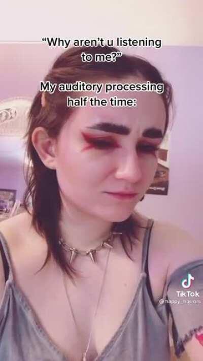 I swear I’m *trying* to listen!