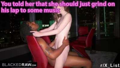 She does love to dance