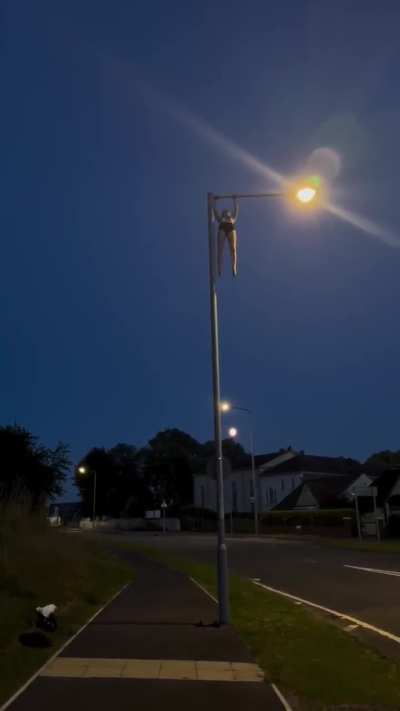 A woman doing pull ups
