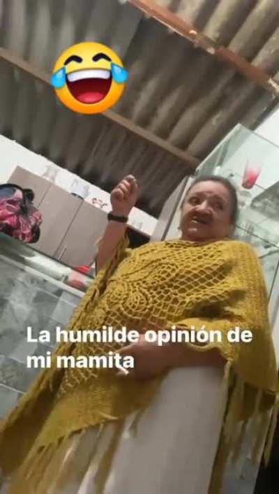 La opinión de mamita