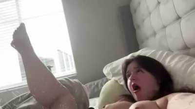 My fingers make me turn into a literal geyser