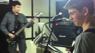 Serkan is my girl metal cover. Çocuğun ilk 