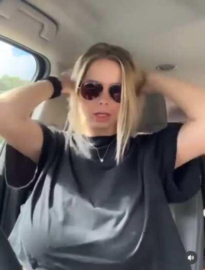 Hold her cup, while I hold her knockers