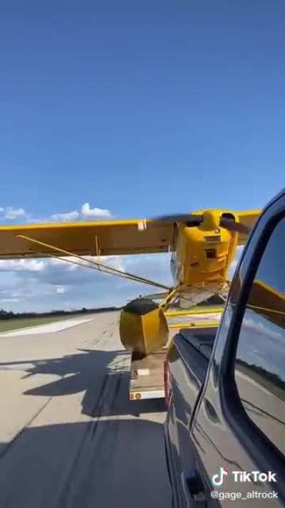 How float planes take off from a runway