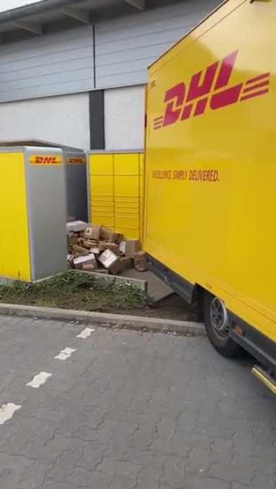 Wonder why you package is damaged. Wonder no more