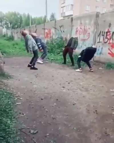 No phones, just people living in the moment