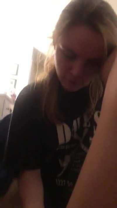 Eager to make her friend cum