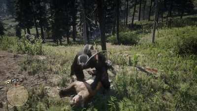 Who needs horror games when you can play rdr2?