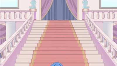 Mahiro in a ballgown (by @harusaming)