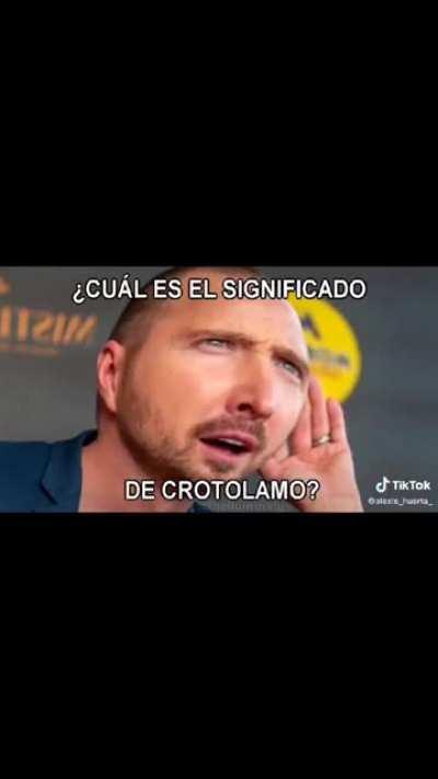 ¿Que es crotolamo?