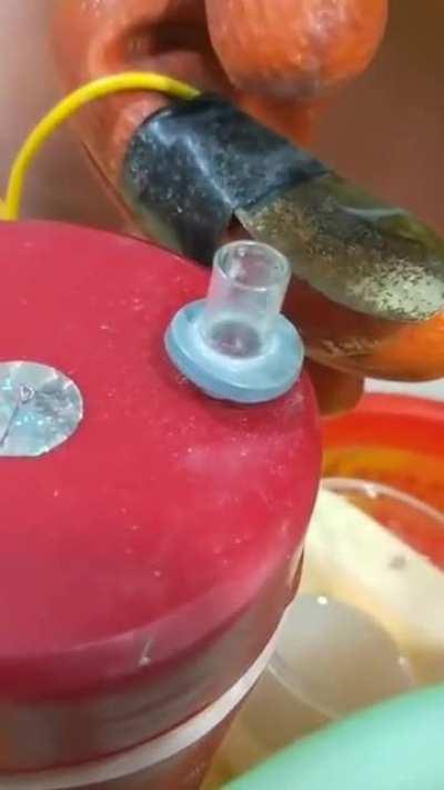 Scorpion venom extraction