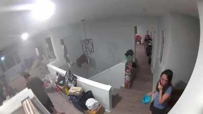 When a boulder rolls through your house *warning, LOUD.