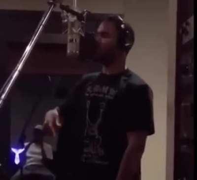 Frank Oshen in the studio 😍😍😍