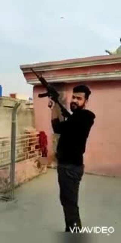 Rawalpindi Police arresting aerial firing culprits