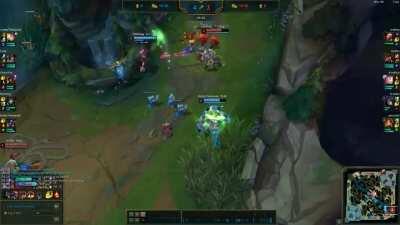 Launched a Leona into the ozone layer