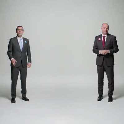 Two politicians made an ad getting along instead of fighting each other!