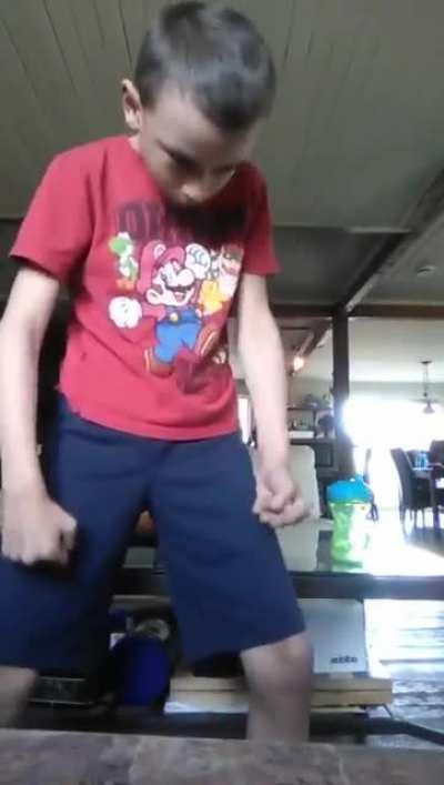 This child is.... is... i don't know. He is just... he