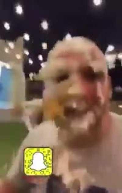 When birthday gift prank backfires.