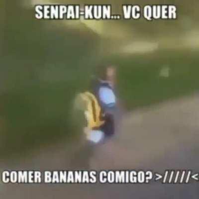 Você quer comer bananas comigo ? OwO >///<