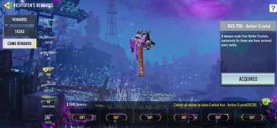 I've done it, i haven't seen the light of day for 7 days 56 aether camos