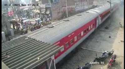 WCGR if i crossed the train tracks while the barricades are closed