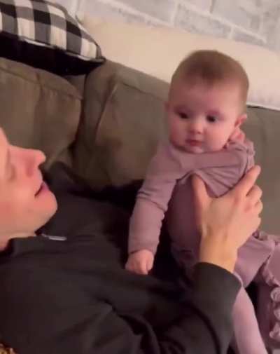 The baby whose eyes fill with tears as he feels love is literally the cutest video today