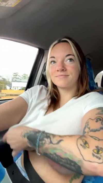 Pull up next to me at a red light what would be the next move