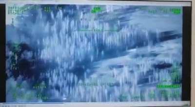 Video footage of Ukrainian TB-2 engaging Russian BUK air defense system