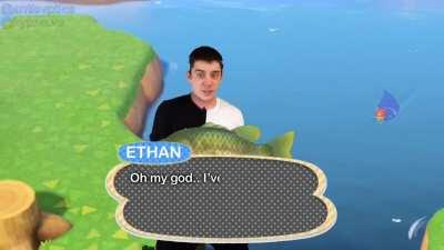 ethan loves to fish! i love being an unus. (made by me!) (those r my accounts haha)