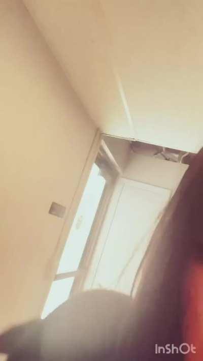 Coming out of the gloryhole! A few people saw my face covered in cum 😜