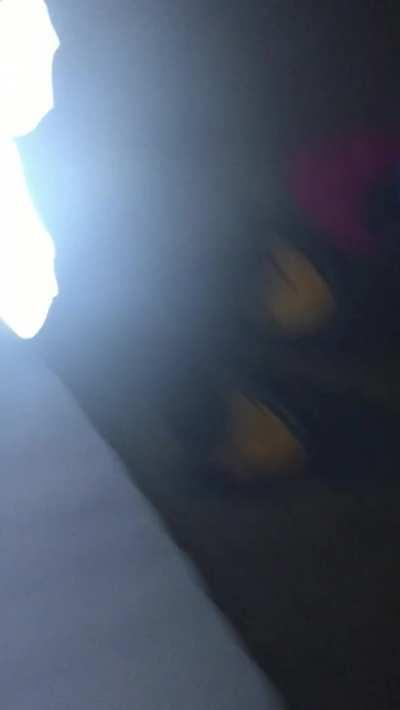 I went to a house party without my boyfriend but I came home to him with a cum filled pussy and a sore mouth from all the dick sucking I did that night I love being gangbanged