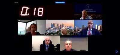 Zoom call with the LAPD chief of police