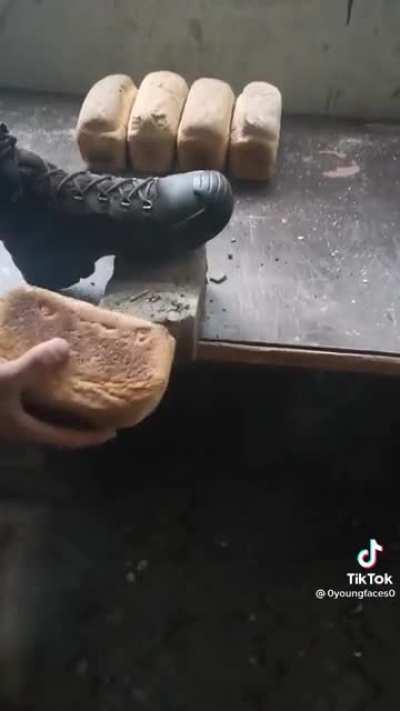 in soviet Russia bread cuts you