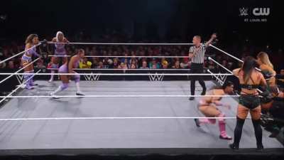 Tonight On WWE NXT: Bianca Belair, Jade Cargill & Kelani Jordan vs Jazmyn Nyx, Fallon Henley & Jacy Jayne