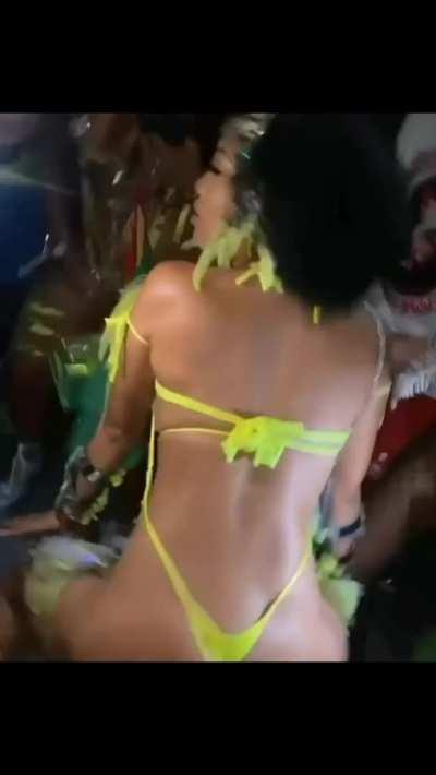 Shaking that big booty at the carnival