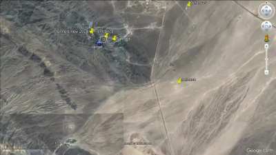Irans' Underground/ Mountain Nuclear Facilities at Isfahan and Natanz #googleearth