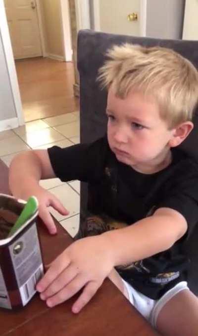 Don't Ever Give Your Children 100% conc. cocoa I repeat don't